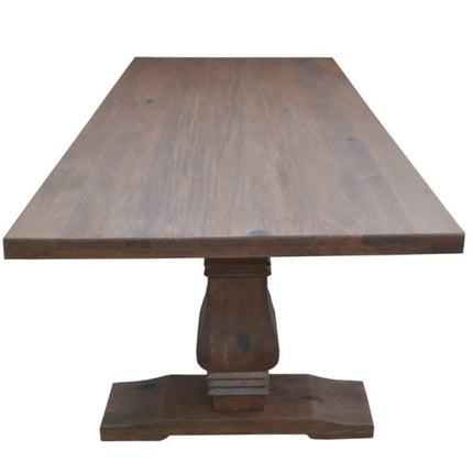 Florence  Dining Table 180cm French Provincial Pedestal Solid Timber Wood